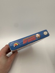 Roger Clemens' MVP Baseball (Nintendo NES) - NO MANUAL - Box And Game ONLY