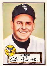 1983 Topps Baseball 1952 Reprint Al Zarilla Chicago White Sox #70