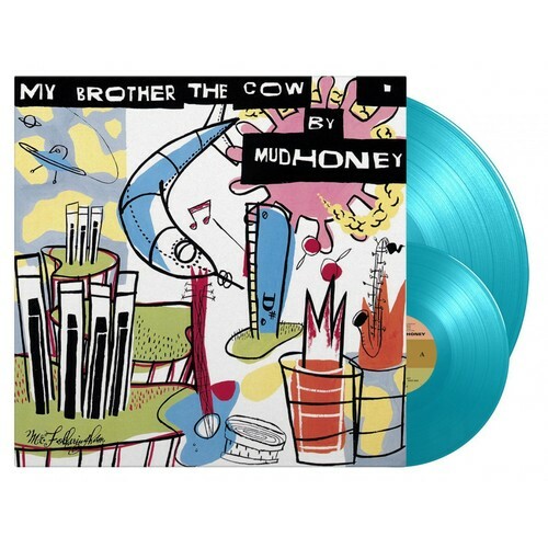 * MUDHONEY - MY BROTHER THE COW - LTD *TURQUOISE* VINYL LP + 7 INCH * - Picture 1 of 1