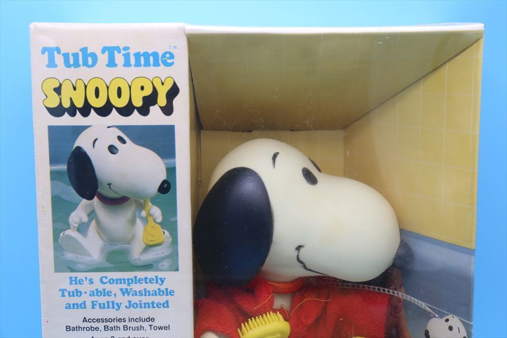 Early Dead Stock 80s Knickerbocker snoopy Tub Time Snoopy Early Dead Stock 80s Knickerbocker snoopy Tub Time Snoopy