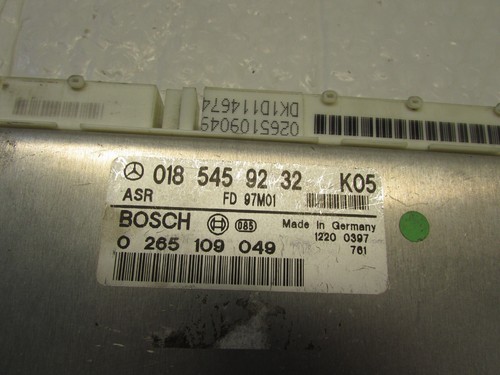 1996-1998 MERCEDES-BENZ R129 SL500 SL320 ASR CONTROL MODULE OEM 0185459232 - Picture 4 of 8