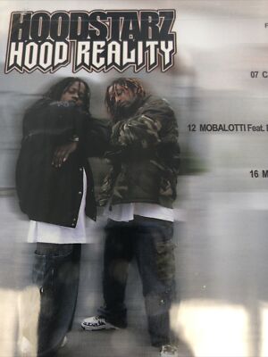 Hood Reality, Hoodstarz - (Compact Disc) Brand New Sealed 