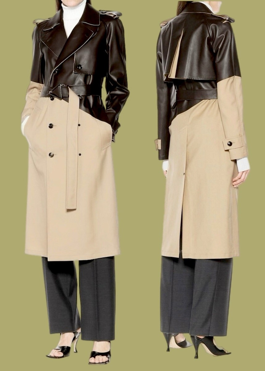 コート BOTTEGA VENETA COAT (689344V2C90 5600) NEW‼️BOTTEGA VENETA⚡️Pre-Spring 2020 Leather & wool