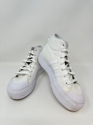 adidas Women's Bravada 2.0 Mid Platform Sneaker -US:6, White, H2(B224T)