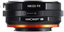 K F Concept Lens Adapter for Nikon G/F/AI/AIS/D/AFS Lens to Fujifilm X FX Camera