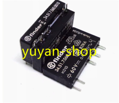 QTY:10 NEW FIT FOR Finder Relay 60VDC 6A 34.51.7.060.0010 #T5881 YS