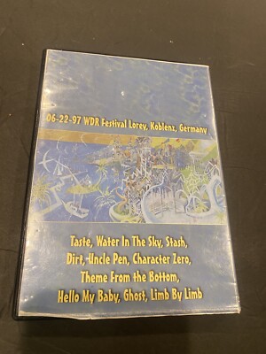 Phish 6/22/97 WDR TV Broadcast Festival Lorey Koblenz Germany Live Concert DVD