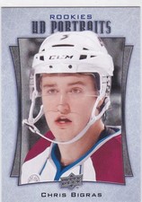 CHRIS BIGRAS 2016-17 16-17 UPPER DECK 2 PORTRAITS #P-108 COLORADO