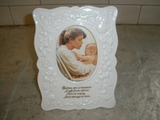 San Francisco Music Box Co Babies Picture Frame 6" x 8" EUC GS3 