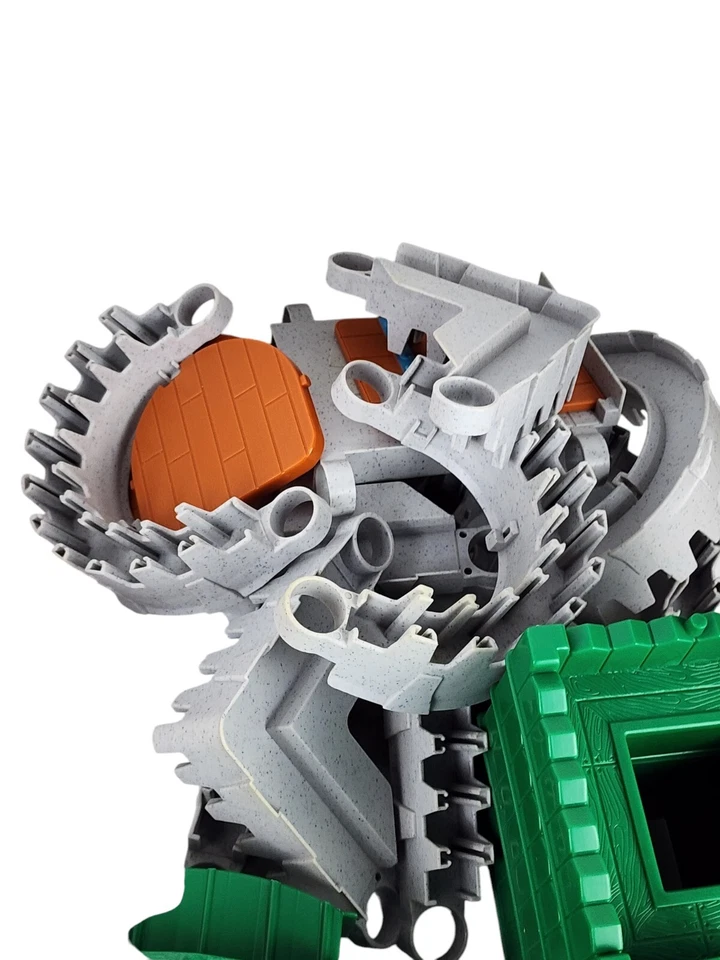 ENORME Lote 400+ Piezas Troncos Lincoln Techos Ventanas Puertas Fuerte Castillo Manuales Foto 4 de 4