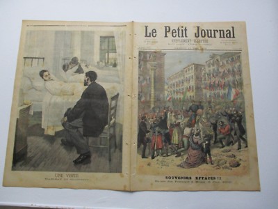 Le petit journal 1893 129 Einzug der Franzosen in Mailand 1959
