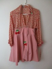 Re Find Good Vintage Dress Wear Smile Repeat S recycled dress Silk cherry