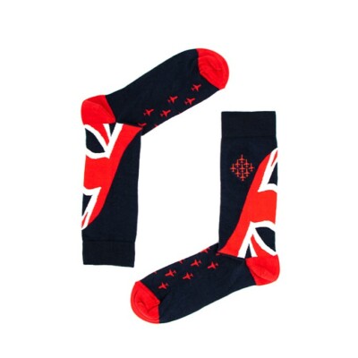 NEU Offiziell lizenzierte RAF Red Arrows Socken - Tails UK Größe 4-6,5 EU 37-39,5