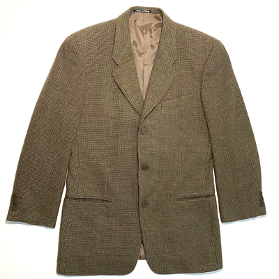 Giorgio Armani Neiman Marcus Brown Wool Blend 3 But Sport Coat