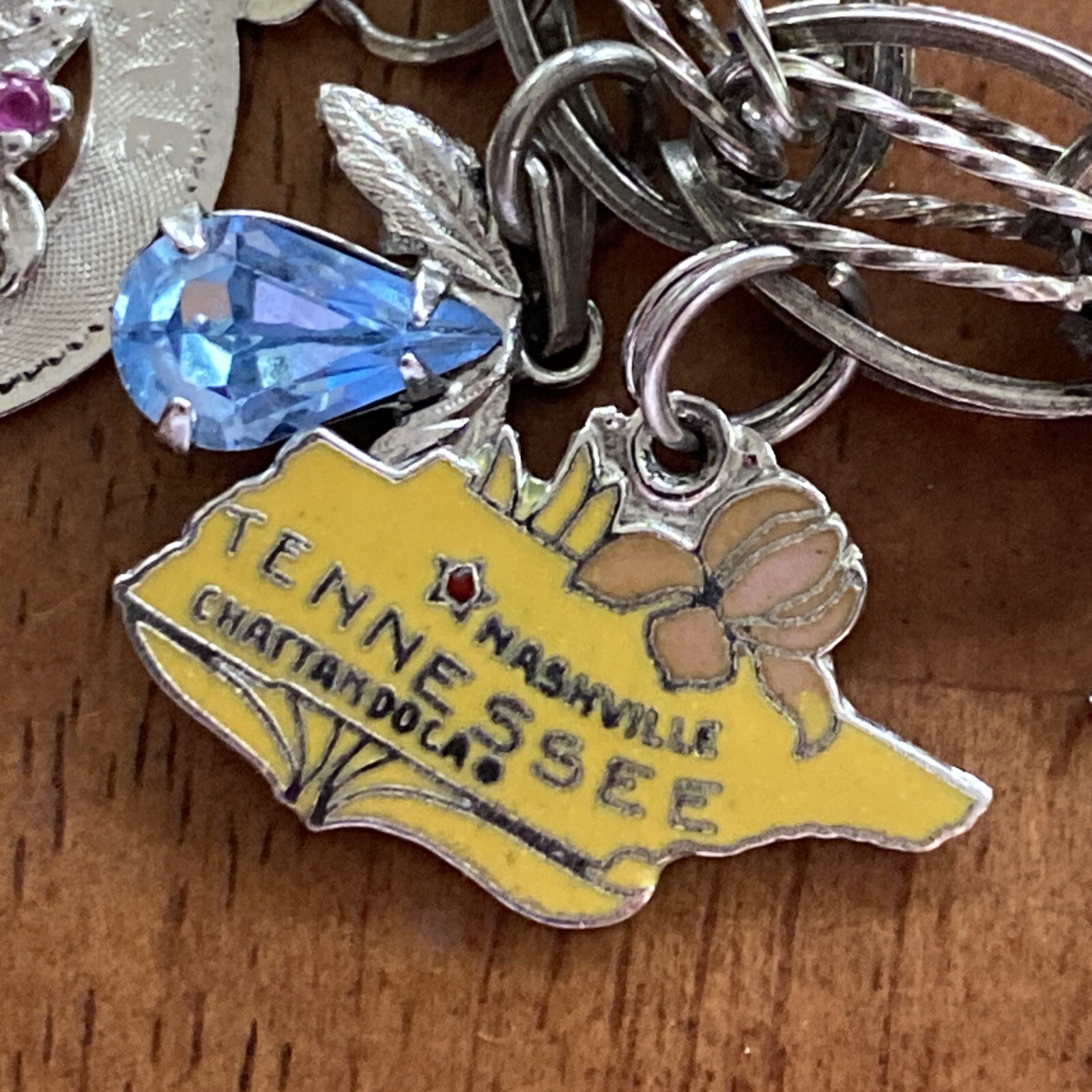 Solid Cable Sterling Excellent Condition Charm Br… - image 7