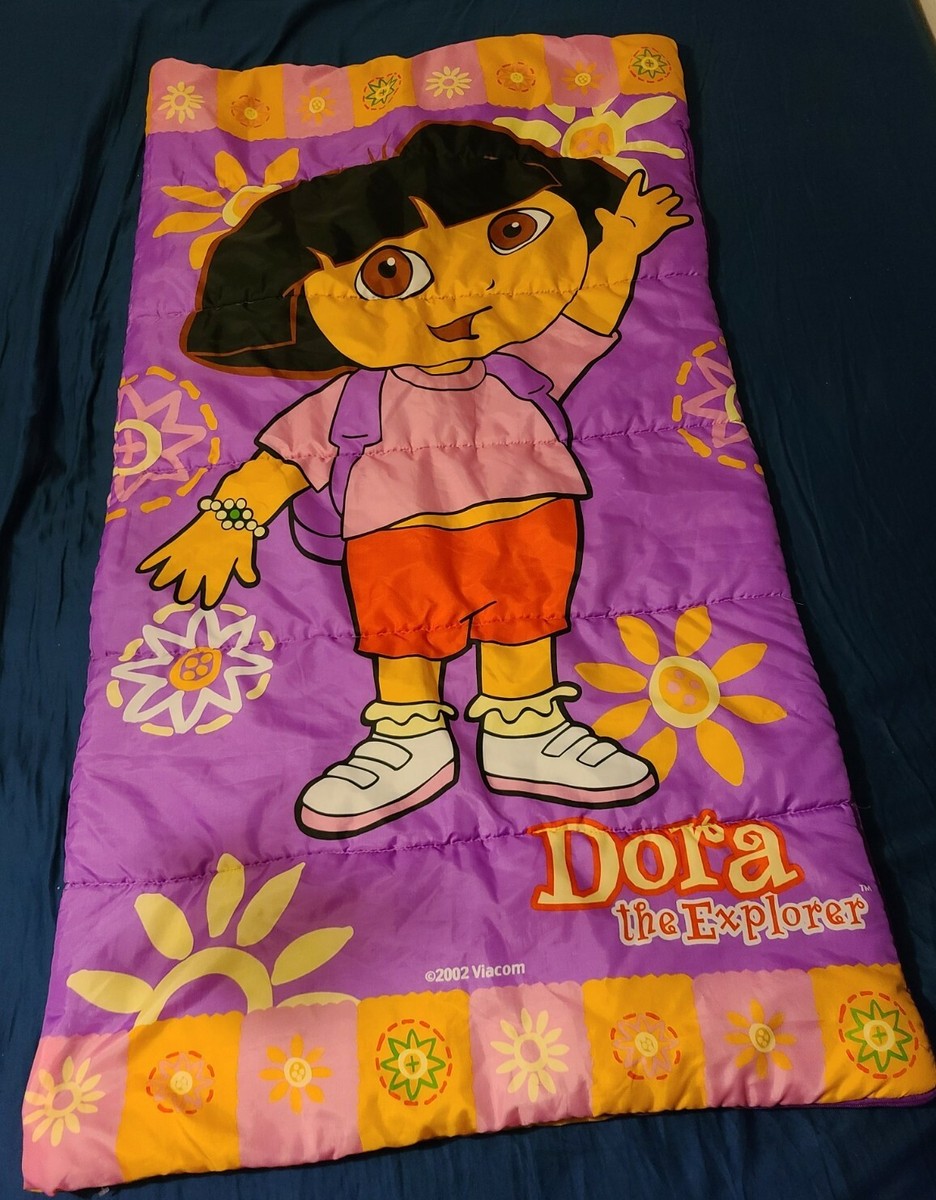 Dora the Explorer Sleeping Bag 2002 Viacom 56×30 | eBay