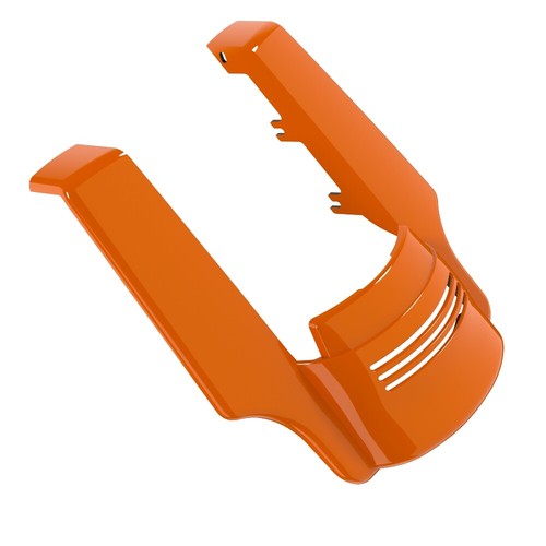 Advanblack Baja Orange Stretched Rear Fender Extension Fits Harley 2009+ - Picture 5 of 7
