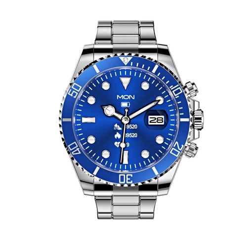 Luxury Smart Watch Dials Answer Call for Men Waterproof Sports Digital Business - 第 27/28 張圖片