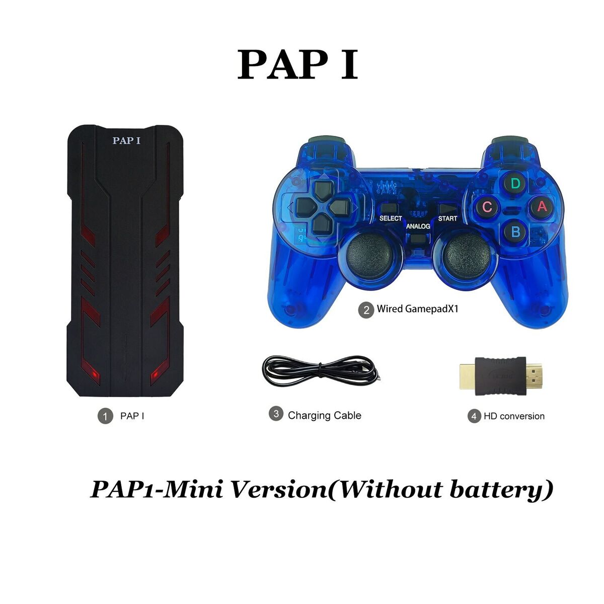 Anbernic PAPI Video Game Console 4K HD Mini Classic Gaming Gamepads TV  Family