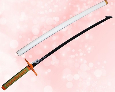 Kimetsu No Yaiba Shinobu Kocho Cosplay Replica Katana Wooden Sword Kimetsu No Yaiba Shinobu Kocho Cosplay Replica Katana Wooden Sword