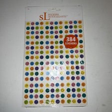 Smiley Face reward Stickers Expressions Autocollants 384 Count