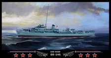 Navy Emporium USS Huse DE-145 Art Print
