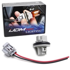 7440 T20 Turn Signal Bulb Plug Socket W5 Adapter Wiring For Toyota Lexus Mazda