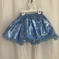 disney tutu couture blue cinderella tutu size L 7/8