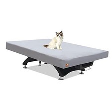 Pool Table Cover 7ft,Heavy Duty 600D Canvas 7FT-92Lx 52W x8H Inch Light Grey 