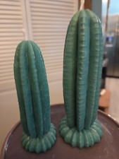 Large & Extra Large Tall Cactus Candle Set
