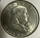 1960-D FRANKLIN SILVER HALF DOLLAR ~ BU ~ BEAUTIFUL COIN ~