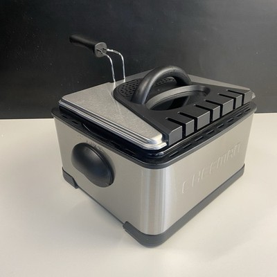 Chefman 4,3L Fritteuse Ersatzteil ohne Heizelement 2000W Edelstahl