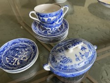 Blue Willow Children's Toy Casserole  13 More Pieces Made in Japan 224ME 