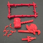 TMNT Teenage Mutant Ninja Turtles WYRM 1991 Accessories weapon lot vtg NO figur