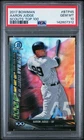 2017 Bowman Chrome Aaron Judge #BTP45 Scouts' Top 100 Rookie Card PSA 10 GEM MT