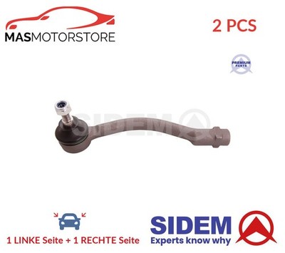 SPURSTANGENKOPF AXIALGELENK VORNE SIDEM 81336 2PCS H NEU OE QUALITÄT