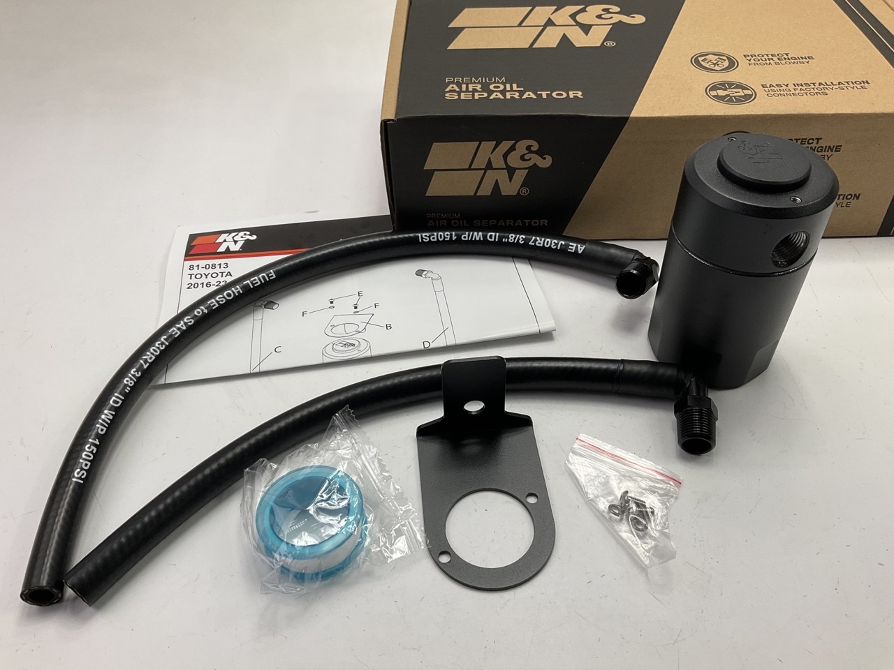 Separator Oil Catch Can For 2016-2023 Toyota Tacoma 3.5l V6