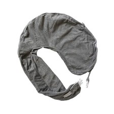 Nursing Pillow Cover - Slipcovers for Baby - Adjustable Fit, Dark Grey Deluxe