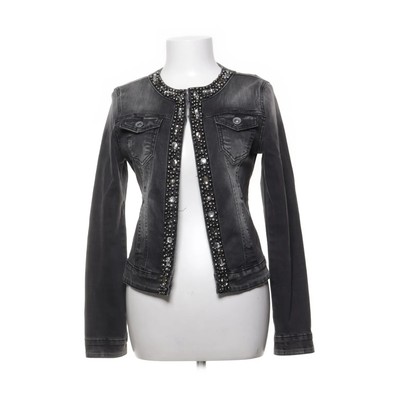 Hand Work Denim, Jeansjacke, Damen, Größe: 42, Grau, Denim #JpL
