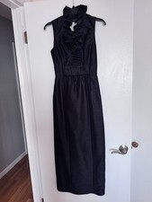 Women's Sleeveless Black Long Dress  Alfred Sung. New No Tags. Size 0