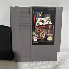 MTV Remote Control Nintendo NES VIDEO GAME 1990 Cartridge Only W/ SLEEVE PROTECT