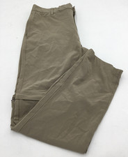 Gerry Mens Convertible Commuter Pants in Tan Sz 32x32