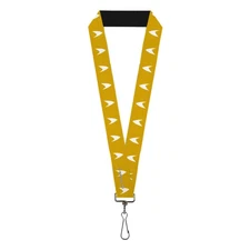 Buckle-Down CBS Studios Inc. Lanyard, Star Trek Starfleet Insignia Golden Yellow