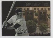 2000 Upper Deck Yankee Legends Monument Park Thurman Munson #MP5 b8c