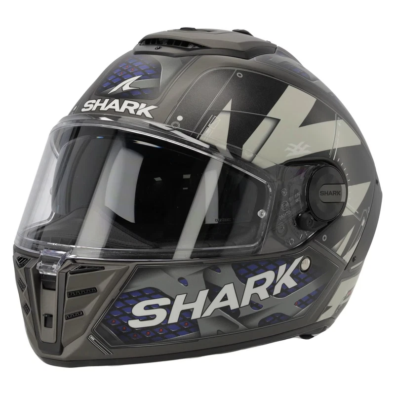 Shark Spartan RS Stingrey Matt Anthracite Blue, photo 2 of 7