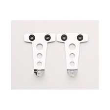 Mr Gasket Spark Plug Wire Holder 9752 2-wire 8mm Bolt-on Chrome Steel Pair