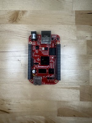 BeagleBone Black Industrial Rev C Red Board Conformal Coated