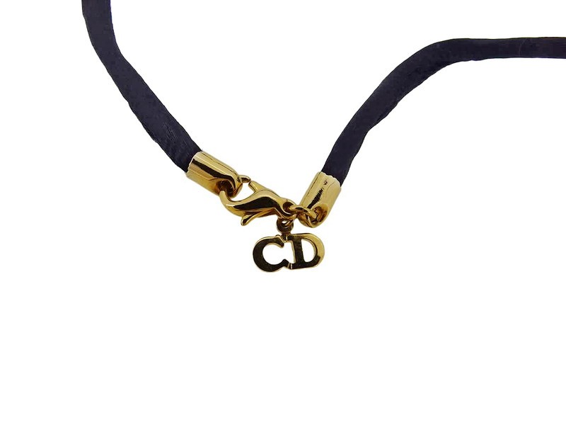 Dior choker Black gold Women Authentic secondhand