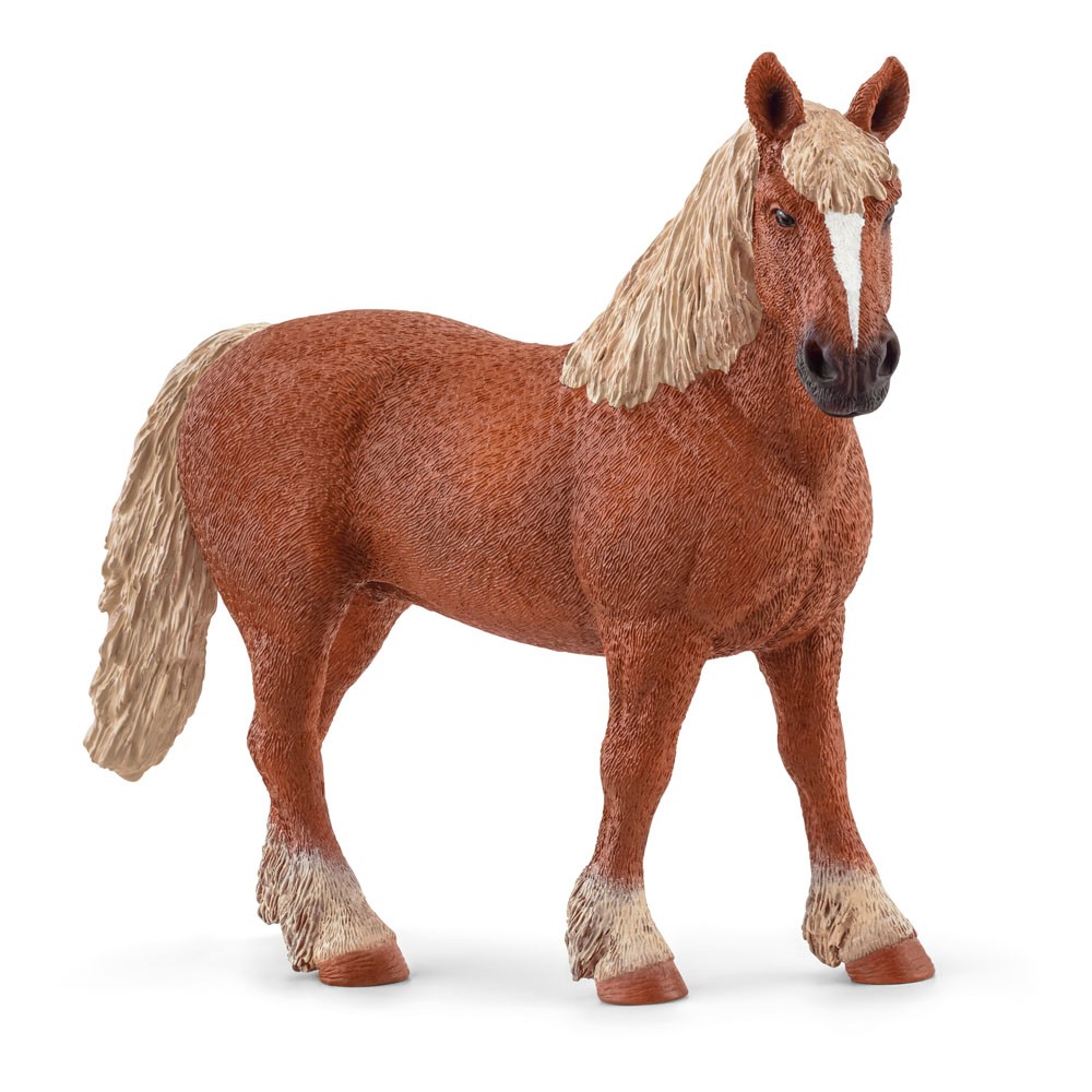 SCHLEICH Farm World Belgian Draft Horse Toy Figure Brown 13941 2990₽