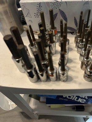 Proto, Armstrong 80pcs Of Rachet Drive Allen, Phillips, Ect, Some Same Sizes.!